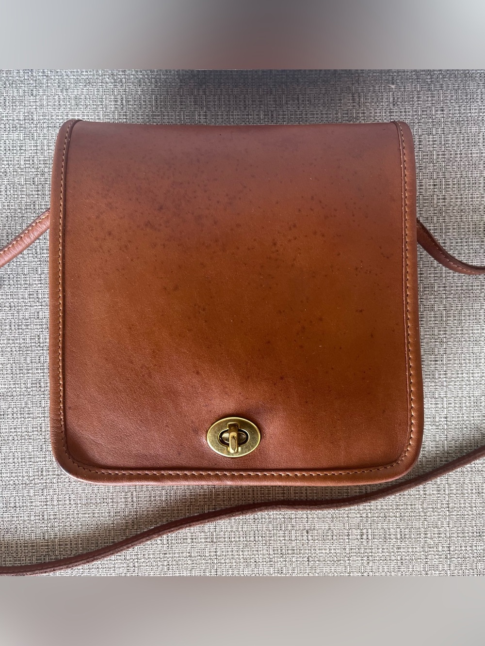 Vintage Coach Compact Pouch Crossbody Bag 9620. Made in the USA- pre1994 - Picture 4 of 15